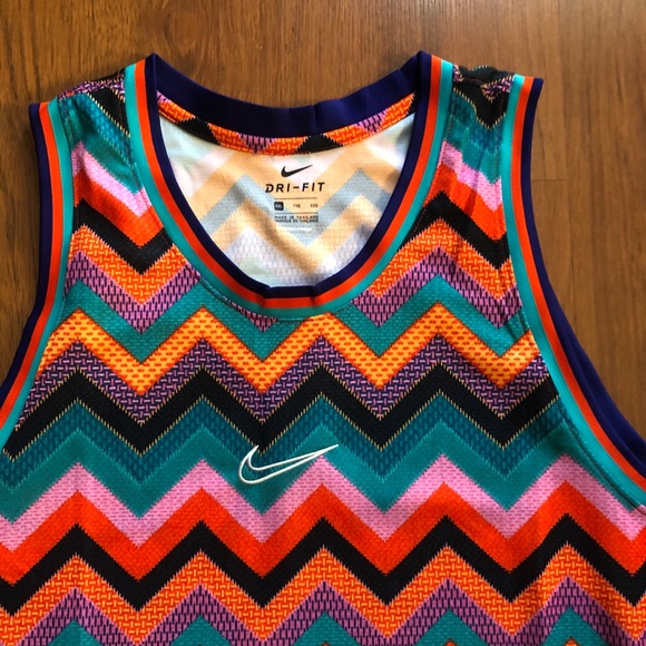 Nike Dri-FIT Basketball Jersey Multicolor Tanktop - Picture 4 of 9